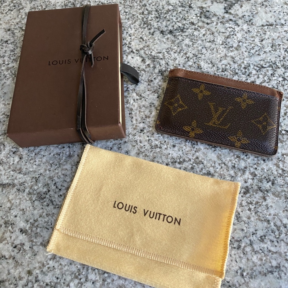 Authentic Louis Vuitton Monogram Card Holder